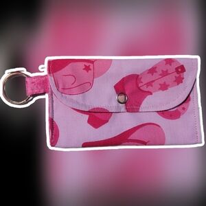 Pink and Purple Graphic Wallet